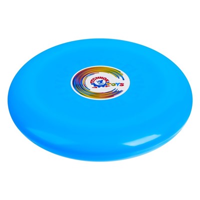 Летающая тарелка, 24 × 24 × 2,5 см, цвет голубой + мел в подарок