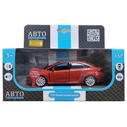 Модель 1:33 Toyota Corolla Hybrid, красный 1251492JB Автопанорама в Самаре