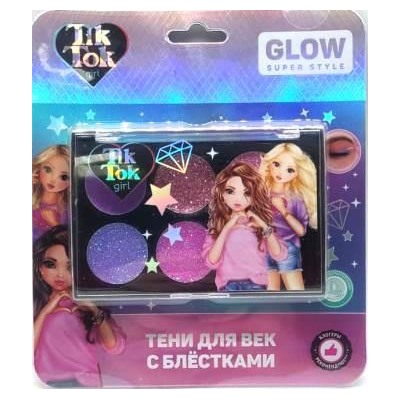 TIK TOK GIRL Тени для век с блестками, 6г. 24 /YS096510/