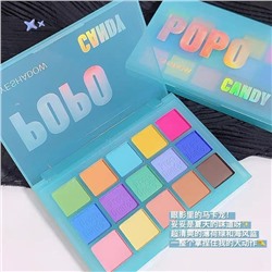 Тени для век POPO Candy Eyeshadow 15 color