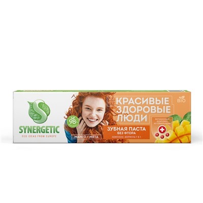 Зубная паста "Synergetic" комплекс-формула 7 в 1, 100гр