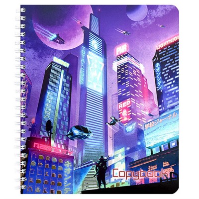 Тетрадь Copybook, 80 л. клетка, арт. 61249/ НОВЫЙ МИР