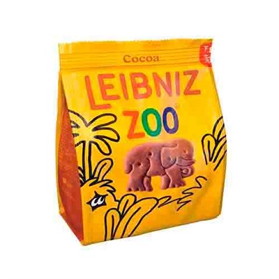 Печенье Leibniz Cocoa Zoo 100гр