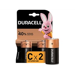 Батарейка Duracell LR14-2BL (20/60/6000) (цена за 1 шт.)