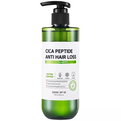 Пептидный шампунь с экстрактом центеллы азиатской против выпадения волос Derma Scalp Shampoo, 285 мл