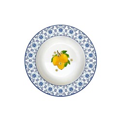 Тарелка суповая 21.5 см "Positano" без инд.упаковки.