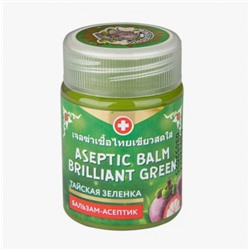 Binturong Тайская зелёнка Aseptic Brilliant Green, пластик (баночка-50г).12