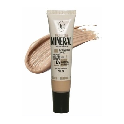 Triumph Тональный Крем тон 54 Светлый беж Mineral Foundation CTW 25 30 мл