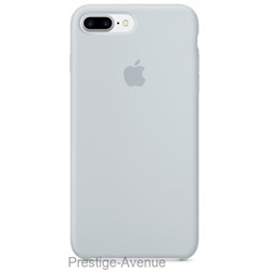 Силиконовый чехол для iPhone 7/8 Plus -Сине-серый (Blue Grey)