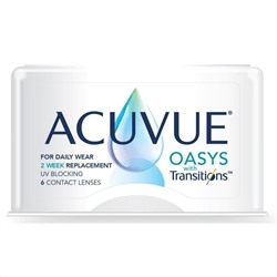 Acuvue Oasys with Transitions, 6pk