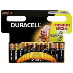 Элемент питания LR03 DURACELL  12BL MN2400