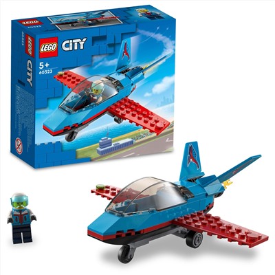 LEGO. Конструктор 60323 "City Stunt plane" (Трюковый самолёт)