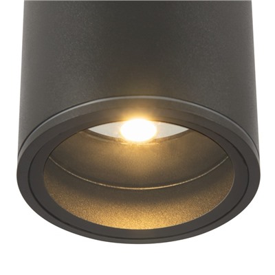 Светильник потолочный Outdoor O306CL-L7GF, 7Вт, 9х9х11,5 см, LED, 800Лм, 3000К, цвет графит