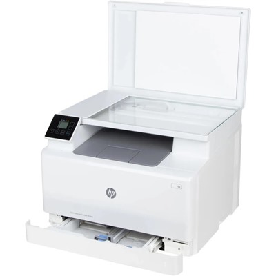 МФУ, лаз цв печать HP LaserJet Pro M182N, 600x600 dpi, 16 стр/мин(цв/чб), А4, белый