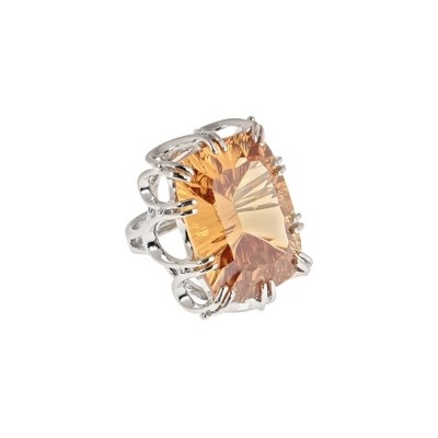 "Блумберг" кольцо в серебряном покрытии из коллекции "Нью-Йорк" от Jenavi