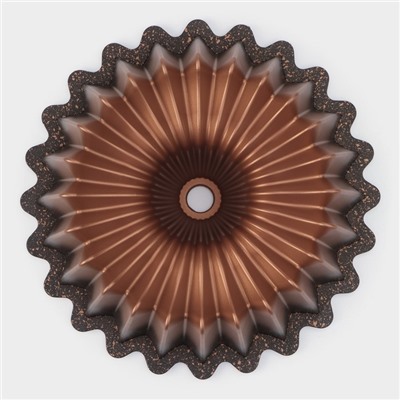 Форма для выпечки 26х9,5 см Lotus цвет бронза