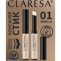 Claresa So Matchy Консилер стик тон 01 Vanilla