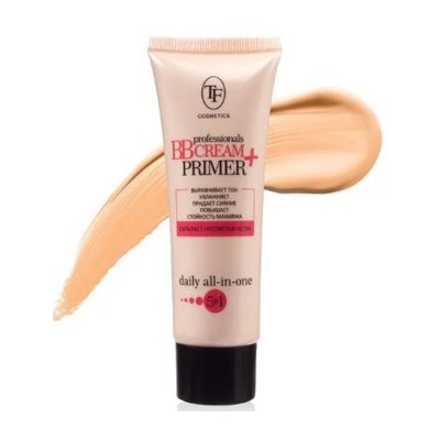 Triumph Крем для лица BBCream+Primer увлажняющий 5 в 1 тон 03 тёмный 20 мл