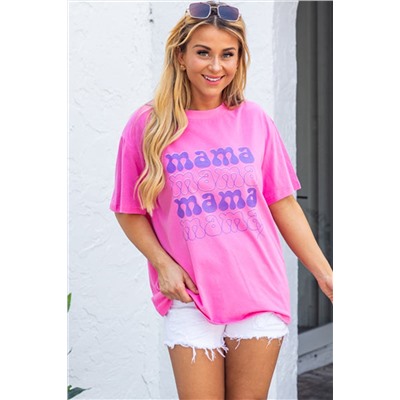 Bonbon MAMA Graphic Oversized T shirt