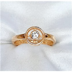 "Ивало" кольцо в золотом покрытии из коллекции "Финляндия" от Jenavi