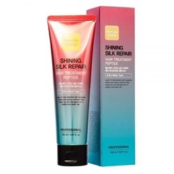 Маска для волос FarmStay Shining Silk Repair Hair Treatment Peptide 150ml с пептидами