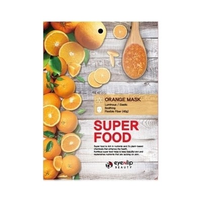 БВ EyeNlip Super food маска д/лица ткань Orange 23мл 251453