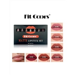 Набор помад Fit Colors Matte Lipstick Set 7 в 1