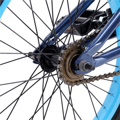 Велосипед BMX 18" COMIRON WOOHOO Рама 18" INDIGO MET BLUE
