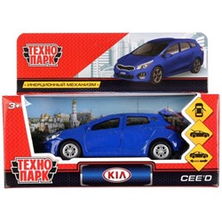 Модель CEED-BU KIA CEED синий Технопарк в коробке в Самаре