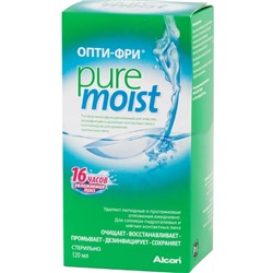 Opti-Free PureMoist 120 ml Многоцелевой раствор