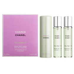 CHANEL CHANCE eau FRAICHE edt (w) 3*20ml