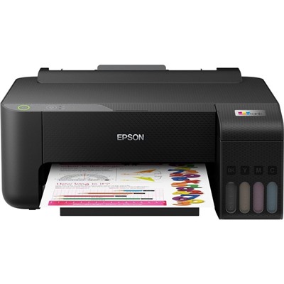 Принтер струйный Epson L1210 (C11CJ70401/501/509) A4 черный