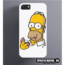 Чехол на iPhone  с Гомером