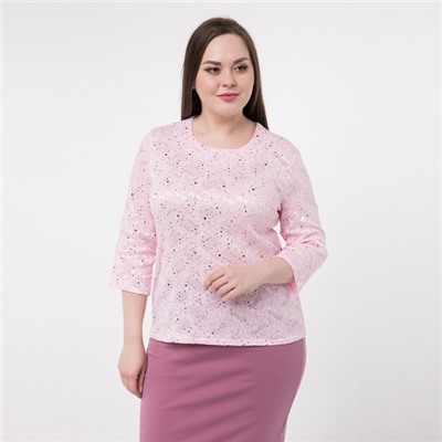 Блуза «Фелиса» 007-019-901 , Розовый