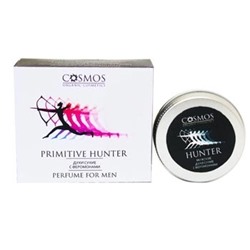 Духи Сухие для мужчин с феромонами "Primitive Hunter", эко-алюминий, 20 мл, "COSMOS"