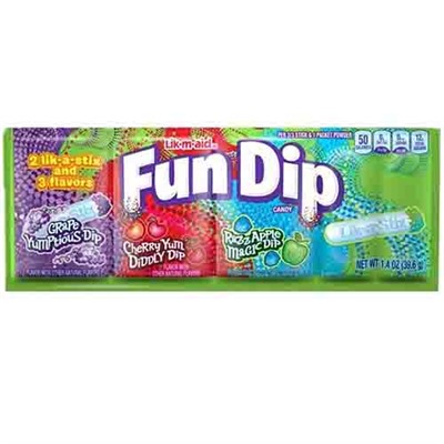Конфеты Fun Dip Lik-m-Aid Микс 39,6гр