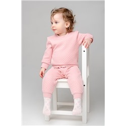 брюки для новорожденных  К 400497/розовый жемчуг(ёжики)