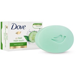 Dove крем-мыло "Прикосновение свежести", 135 г