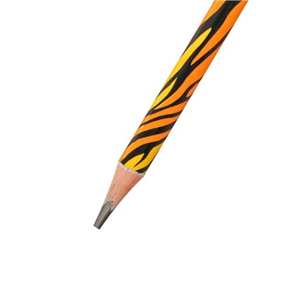 Карандаш чернографитный ArtGraphix Fun "Тигр", НВ, пластиковый корпус