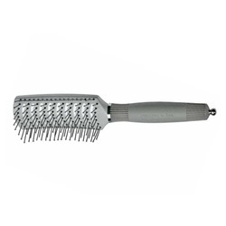 _ Olivia garden щетка expert care vent nylon bristles white grey m (х)