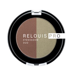 RELOUIS Тени Pro Eyeshadow DUO двойные тон 110