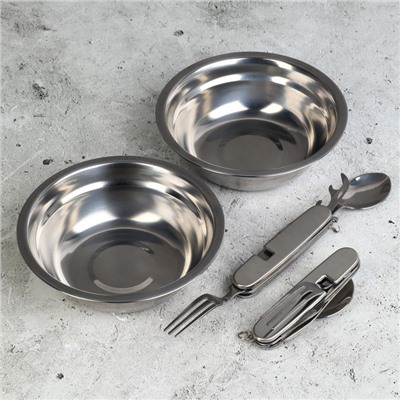 Набор посуды для пикника «Неприкосновенный запас», 7 предметов