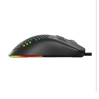 УЦЕНКА Мышь Marvo G925, игровая, проводная, оптическая, RGB, 12000 dpi, USB, 1.8 м, чёрная