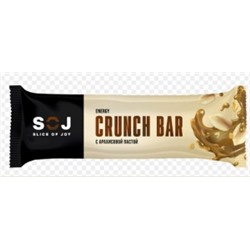 Crunch Bar батончик SOJ кранч с арахисовой пастой  фас. 0,040кг*20шт Содж