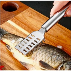 Нож для чистки рыбы металлический