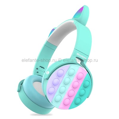 Беспроводные наушники Cat Pop It Green CT-950 (MN)