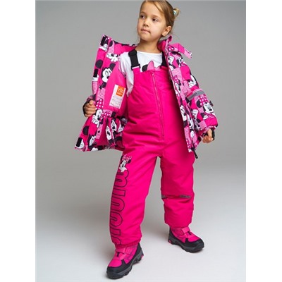 32242103 Комплект текстильный для девочек: куртка, полукомбинезон