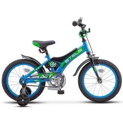 Велосипед двухколесный 16" Jet голубой/зеленый Z010 /STELS/ в Самаре