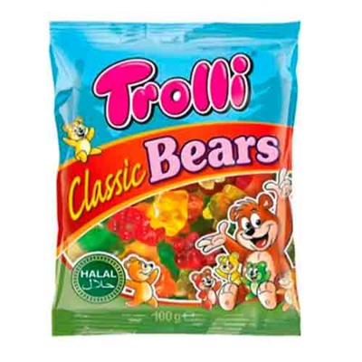 Мармелад Trolli Classic Bears 100гр.