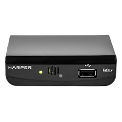 Цифровой телевизионный DVB-T2 приемник HARPER HDT2-1030